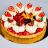 Jordgubbscheesecake